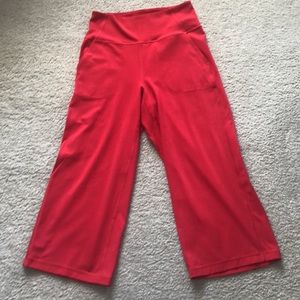 Lululemon Align wide leg super high rise crop